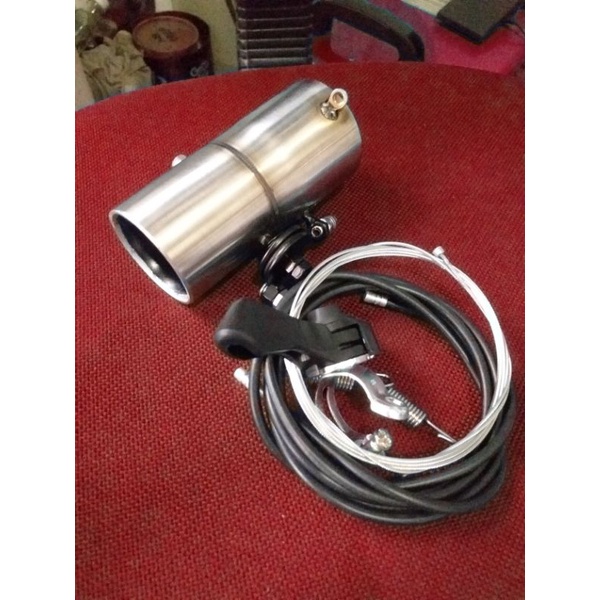 DB killer 3 suara knalpot racing, inlet 50mm shifter