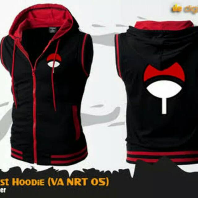 Jaket Rompi Anime Uchiha