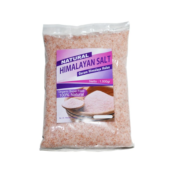 

Best Seller - 1000Gr Garam Himalaya / Himalayan Pink Salt Fine / Halus 1Kg