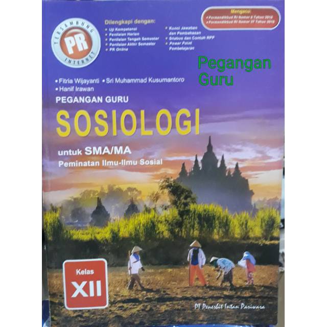 Buku Pegangan Guru Soal Kunci Pr Lks Sosiologi Kelas Xii K13 Revisi Shopee Indonesia