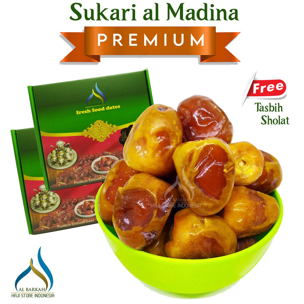 

Kurma Sukari 1kg Premium Basah Original Kualitas Super ( Kemasan Dus Tebal )