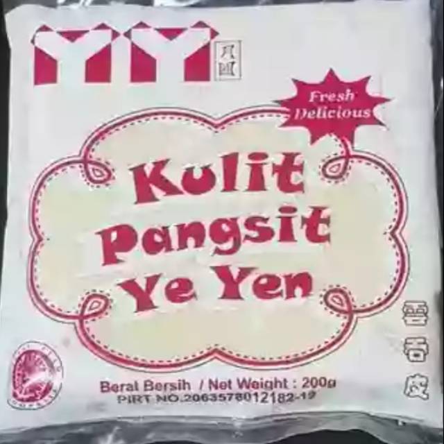 

YE YEN KULIT PANGSIT 200GRAM