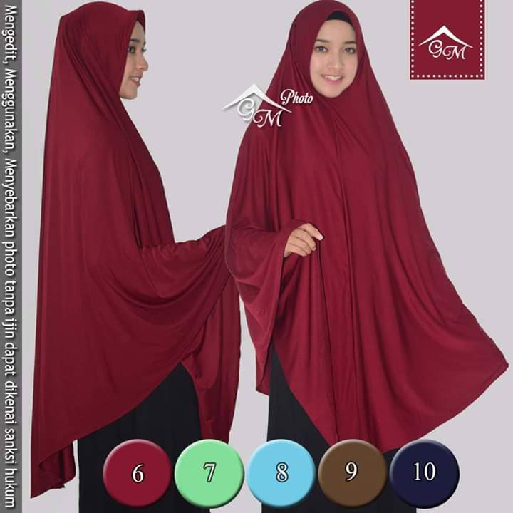 GM HIJAB JILBAB MURAH MURMER SYRIA NON TANPA PET INSTAN JILBAB LANGSUNG