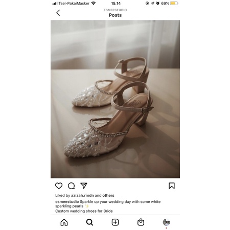Esmee custom wedding shoes | Bridal shoes Preloved
