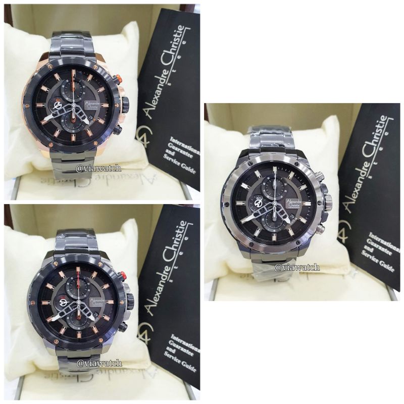 Jam Tangan Pria Alexandre Christie Ac6530 Ac 6530