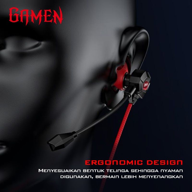 Gamen GE300 Gaming Earphone