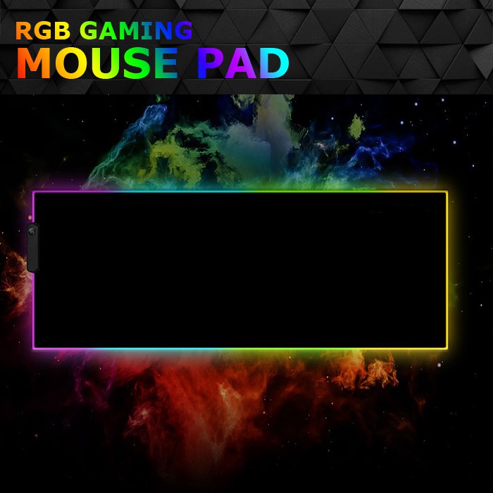 Mousepad GAMING RGB 80 X 30 CM Plus Mouse NYK For Gaming G-07 Blue