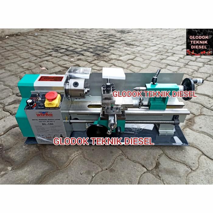 Zaa | Mesin Bubut Besi Bench Lathe Bl 180 Wipro Original
