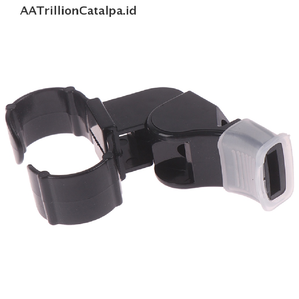 Aatrillioncatalpa Peluit Wasit Bahan Plastik Warna Hitam