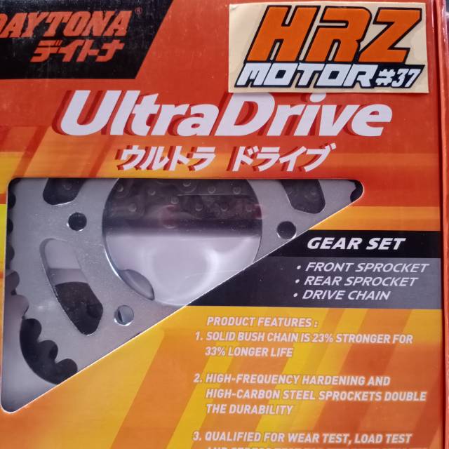 Gear set jupiter mx king 150 merk daytona