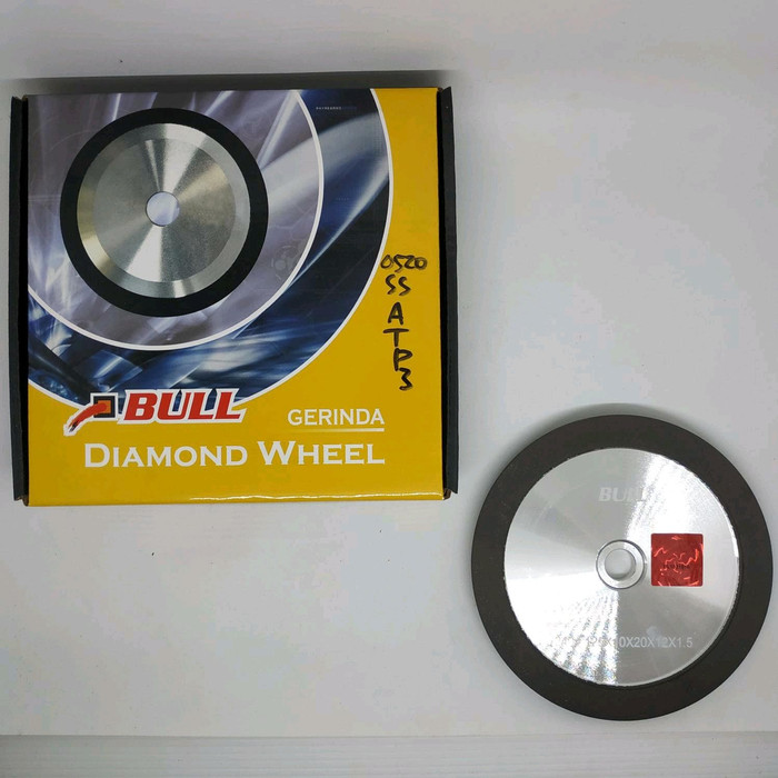 Asah Asahan Pengasah Mata Pisau Serut Planer Pasah 2 sisi 5" Bull