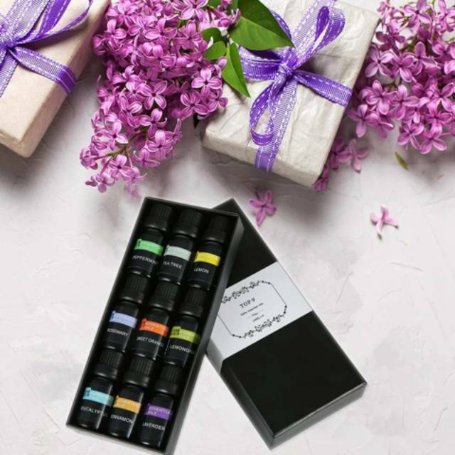 ESSENTIAL OIL PURE 100% AROMATHERAPY MINYAK ESENSIAL AROMATERAPI HUMIDIFIER DIFFUSER FIRSTSUN 10ML