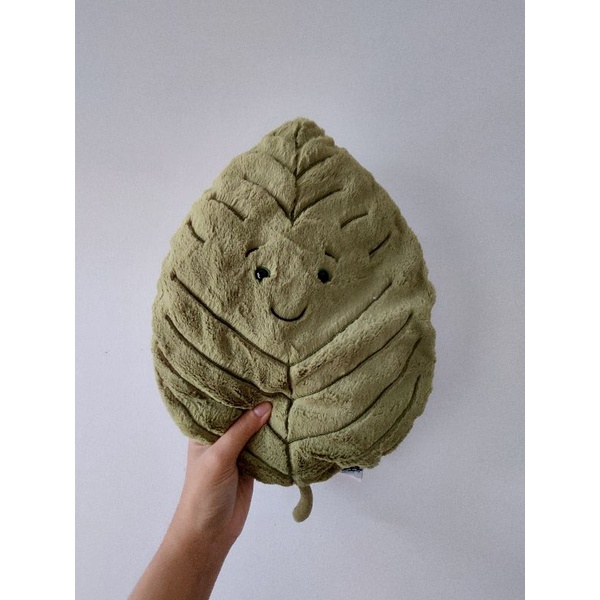 boneka jellycat jc leaf bundling frog