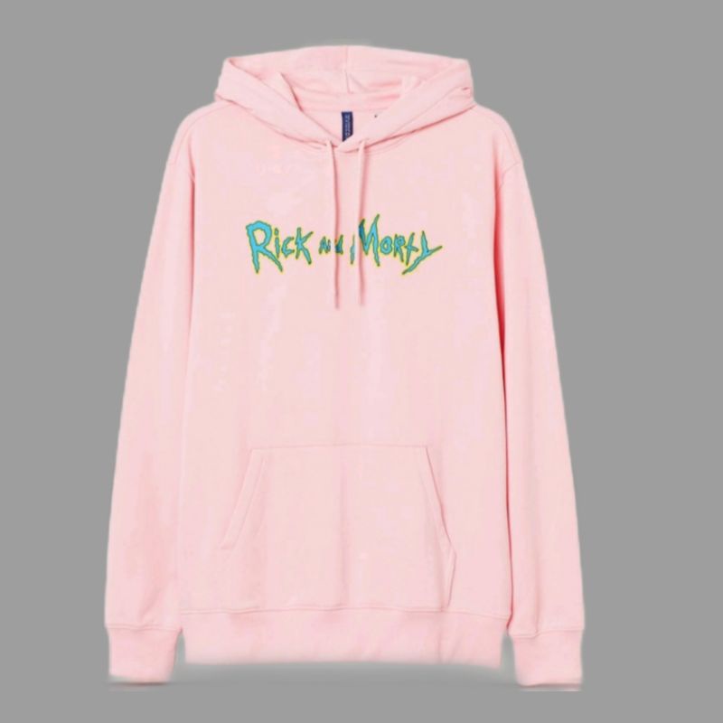 Hoodie HM Rick and Morty Pink Original