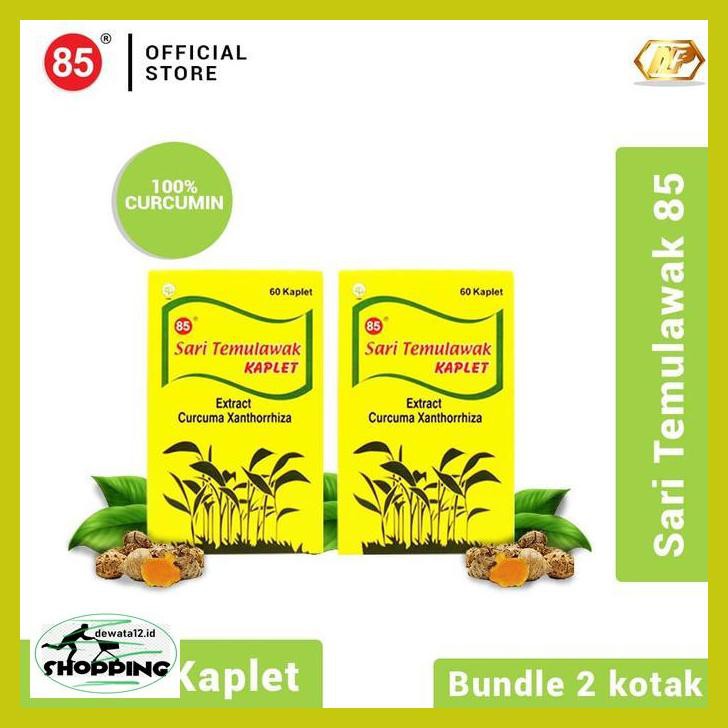 

Obat Herbal- Twin Pack - Deli 85 Sari Temulawak Kaplet 60'S 6Eruio46-