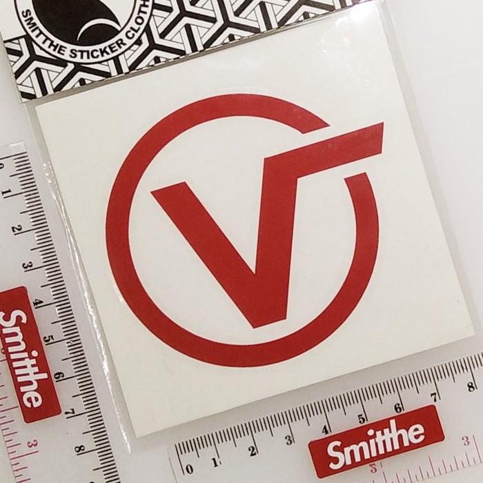 Stiker Vans Logo Bulat Cutting Sticker untuk Aksesoris Motor Mobil
