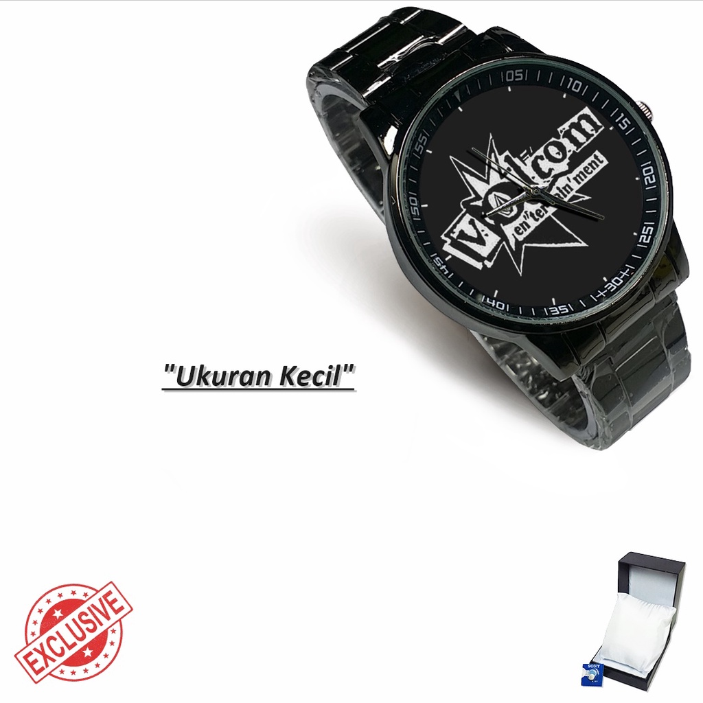 Jam Tangan Rantai Couple VOLCOM (Nice)