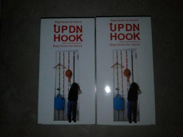 Up Dn Hook Hanger Gantungan Baju Tas Topi