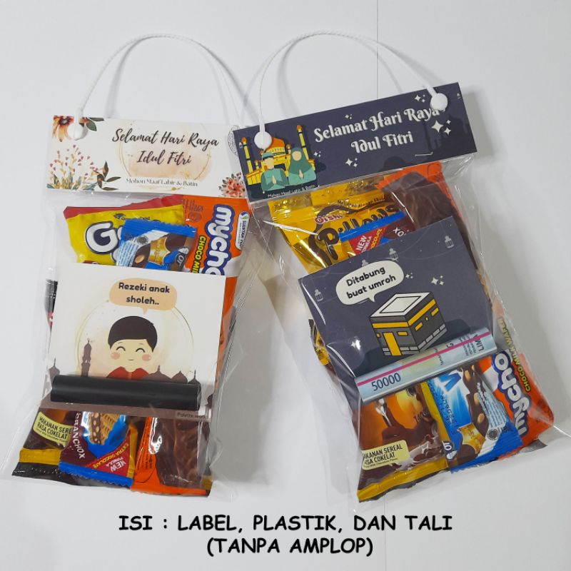 

Label Tas Plastik Snack Bingkisan Lebaran Idul Fitri (Isi 5 PCS) Tanpa Amplop