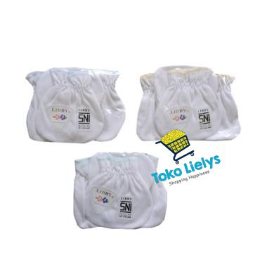 1 PCS LIBBY Topi Polos Warna Bayi Newborn