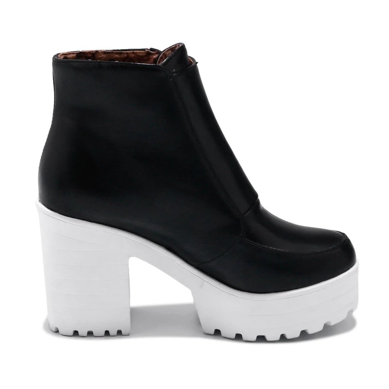 black and white platforms