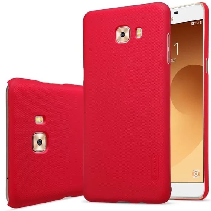 SAMSUNG GALAXY C9 PRO HARDCASE FROSTED SHIELD ORIGINAL COLOR RED