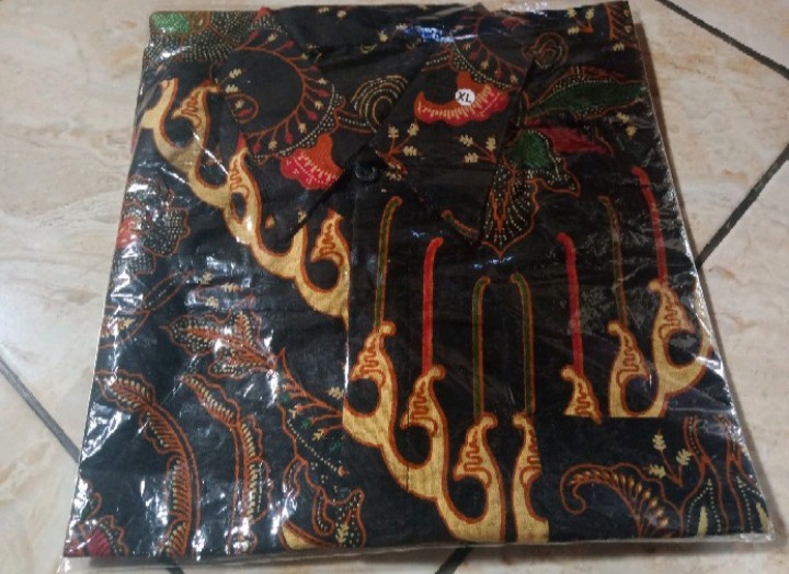 Batik Couple Keluarga Sania Ruffle Ori Ndoro Jowi Kupu Kuning Sarimbit Batik Grosir Murah Terbaru