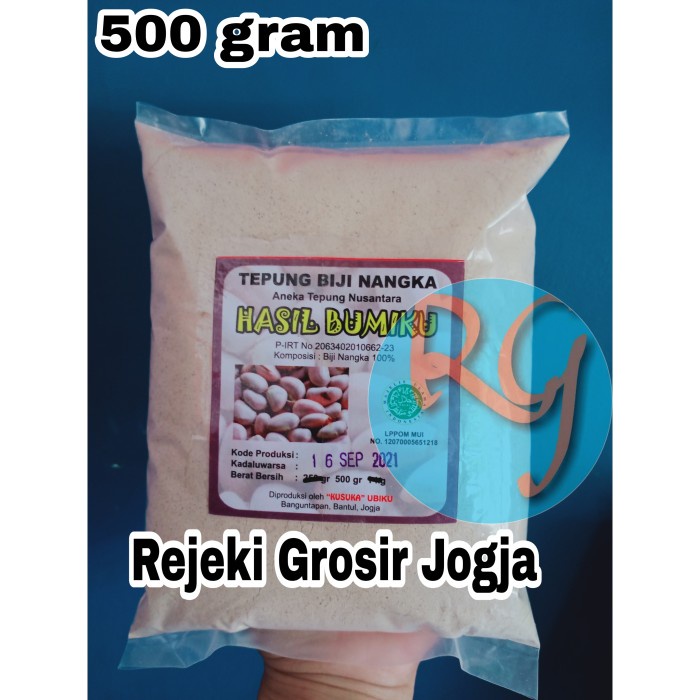 

TERLARIS TEPUNG BIJI NANGKA Organik kemasan 500 gram