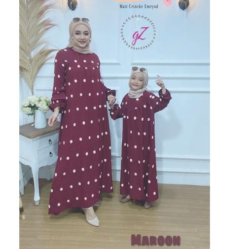 Hot Sale - gamis anak gamis couple gamis pompom gamis anak gamis gwenza .,