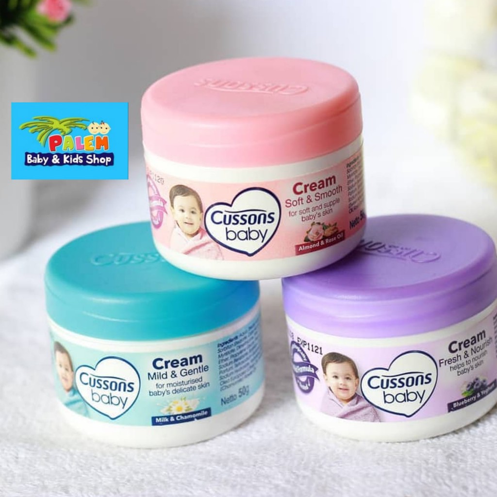 Cussons Baby Cream Mild And Gentle - Soft &amp; Smooth-fresh nourish 50g