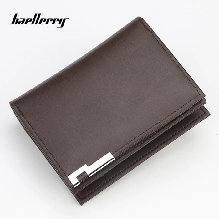 Baellerry Dompet Pendek Pria Original / Dompet Wanita / Dompet Lipat Unisex / Dompet Kartu 1102