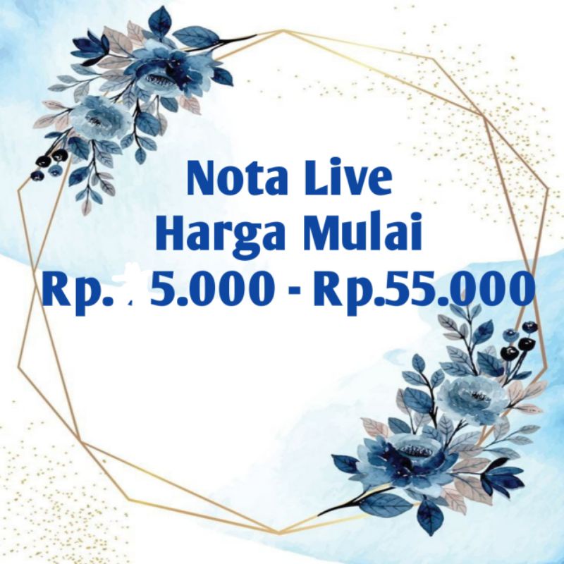 

Nota Live 40.000 - 60.000