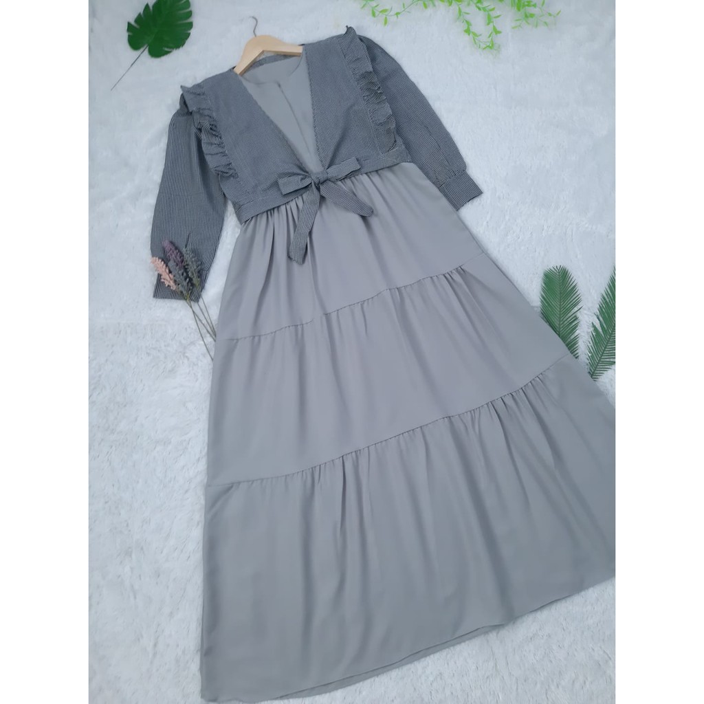 BAJU GAMIS WANITA CANTIK PEREMPUAN CEWEK REMAJA DEWASA SYARI SYAR'I ASDF PESTA POLOS SIMPLE KONDANGAN MUSLIMAH MOSCREPE PREMIUM JUMBO BUSUI TERMURAH MURAH TERLARIS ELEGAN MEWAH IMPORT TERBARU KEKINIAN 2021 2022 REMAJA WANITA KEKINIAN-2