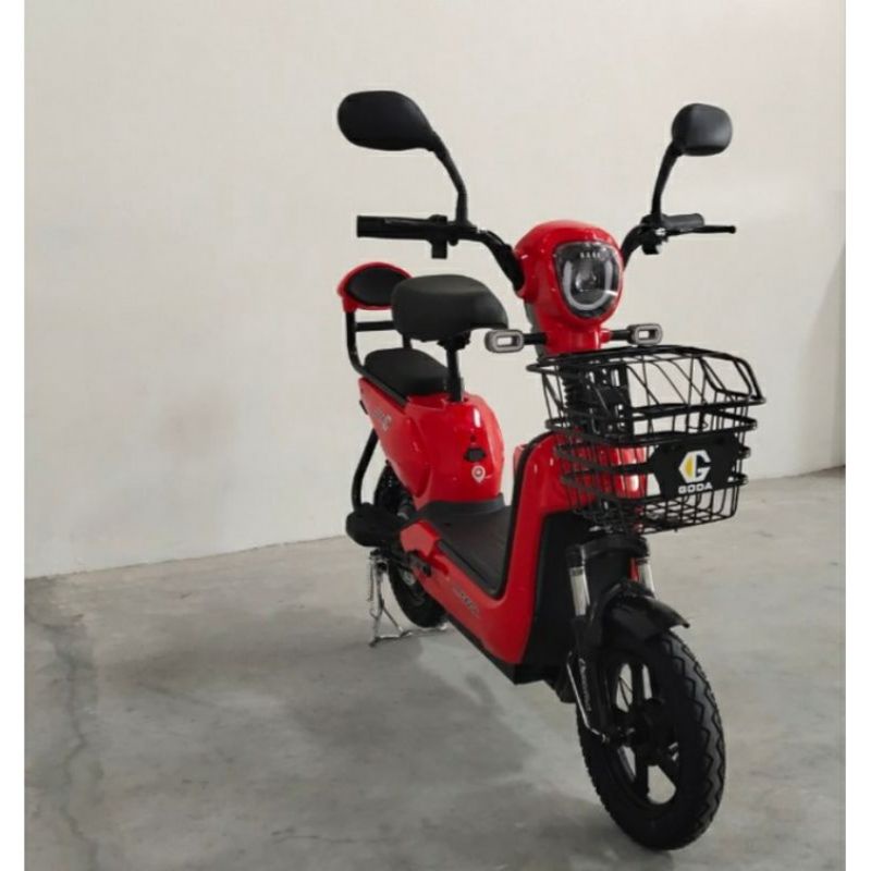 Sepeda Listrik GODA 140 kapasitas 150Kg ada lampu sein