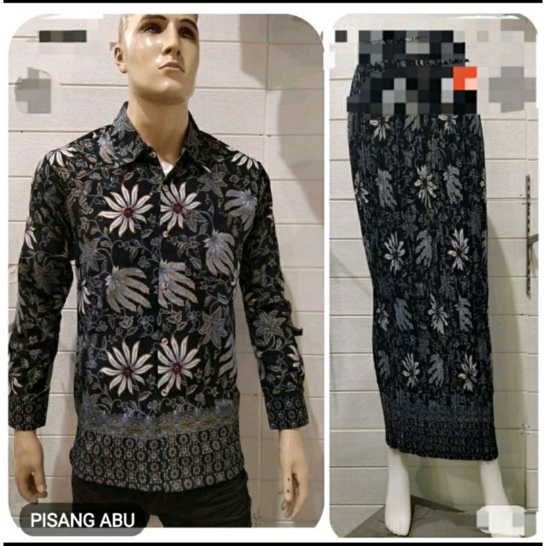 Couple Kemeja Batik dan Rok Pasangan