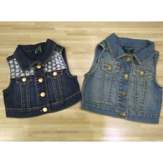 Vest Jeans Anak Branded Original Oshkosh / Jaket Rompi Anak Brand C62 Termurah