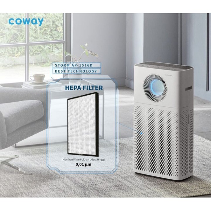 Coway Air Purifier STORM - Pemurni udara Garansi 3 Tahun ( AP1516D )