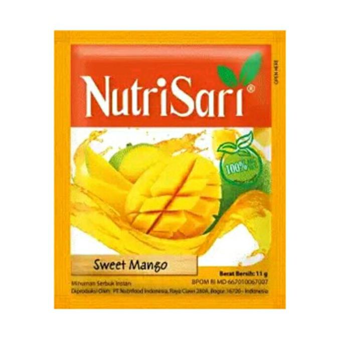 

Cuci Gudang Awal Tahun Nutrisari Rasa Sweet Mango / Mangga (1 renceng isi 10 sachet) Cuci Gudang Awal Tahun