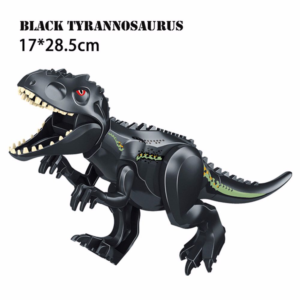 QUINTON Dinosaur Century Dinosaur Blocks Children Gift Dino Model Dinosaur Figures Brick DIY Toys Building Blocks Kids Toy Plastic I-Rex Educational Toys T Rex