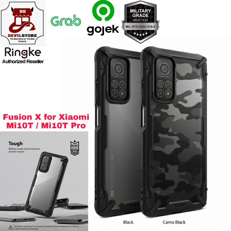 Ringke Fusion X Case Xiaomi Mi10 / Mi10T Pro Casing Mi 10T / 10T Pro