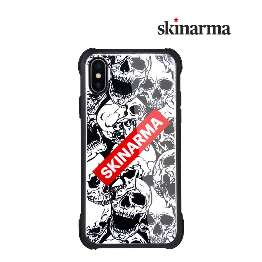 Skinarma - Togai Glass - Back Case / Casing iPhone XR - Mono