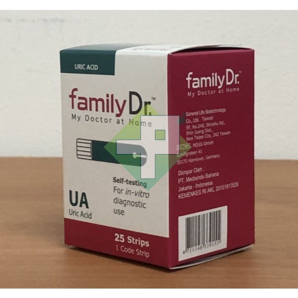 Strip Family Dr Uric Acid / Strip Family Dr Asam Urat