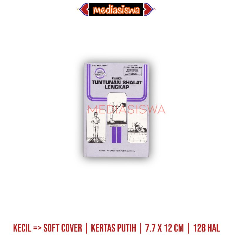 Buku Risalah Tuntunan Shalat Lengkap Kecil Saku Cetakan Toha Putra