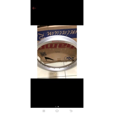 Pelek Cham ukuran 140-160-185-215-250-300-350 silver ring17