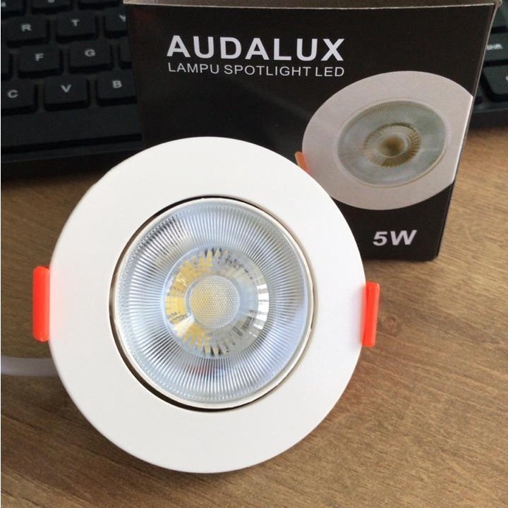 Downlight Spotlight AUDALUX 5watt COB 220 V AC DL AUDALUX LED COB 5 watt