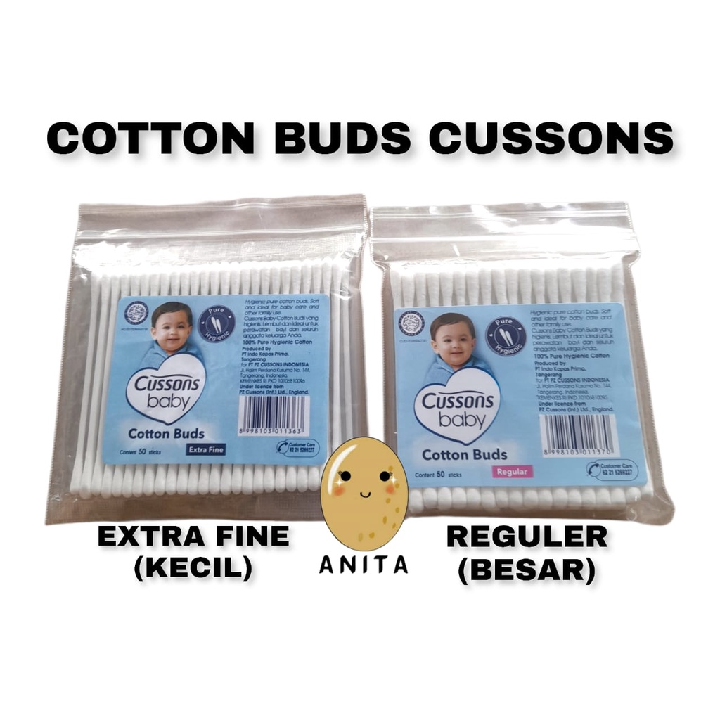 COTTON BUD CUSSONS ISI 50 BATANG