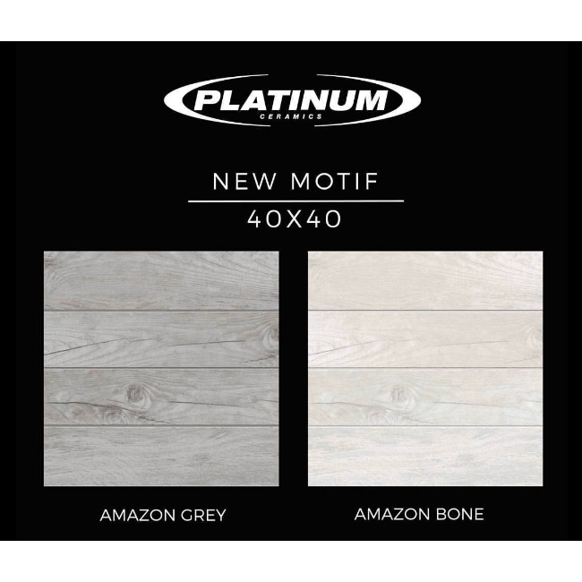 AMAZON EMB MATT UK.40X40 DINDING LANTAI KERAMIK PLATINUM