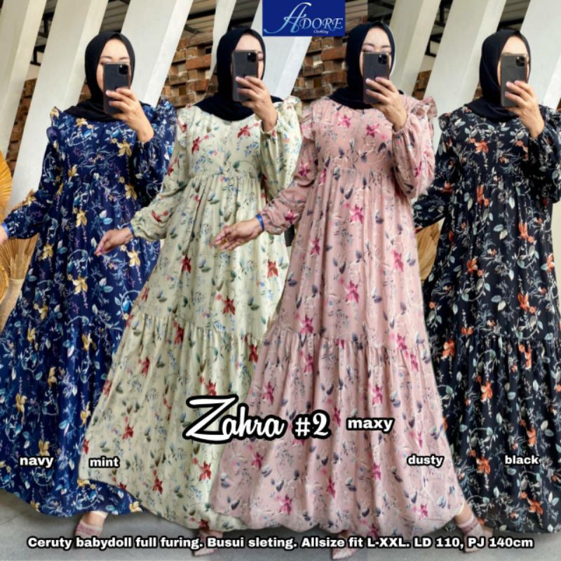 gamis zahra