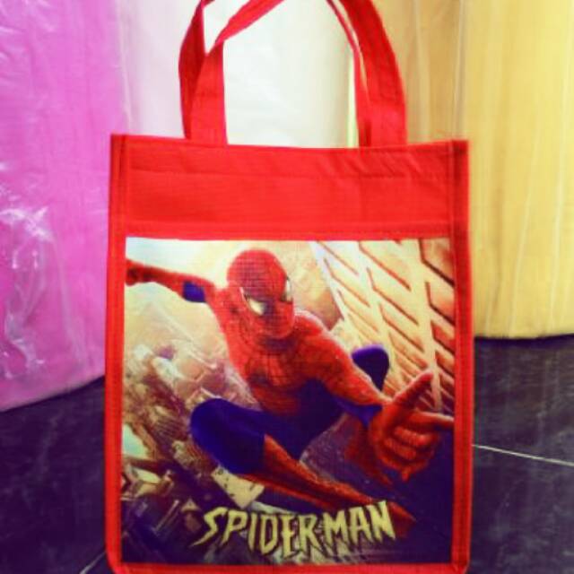 

Tas spundbond+MMT tas ultah murah ukuran 25x8x30