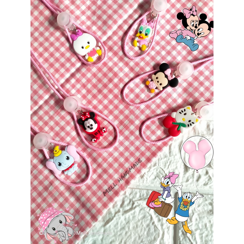 STRAP MASKER ANAK 2IN1 | STRAP MASKER ANAK PEREMPUAN | TALI MASKER ANAK FREE NAMA